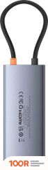 Хаб / Док-станция Baseus METAL GLEAM SERIES II 6-IN-1 USB HUB B00061802813-00 (7775)