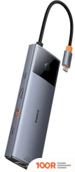 Хаб / Док-станция Baseus METAL GLEAM SERIES II 10-IN1 USB HUB B00061800813-00 (7772)