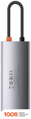 Хаб / Док-станция Baseus METAL GLEAM SERIES 6-IN-1 MULTIFUNCTIONAL USB TYPE C CAHUB-CW0G (7760)
