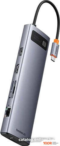 Хаб / Док-станция Baseus METAL GLEAM SERIES 11-PORT HUB B00030709811-00 (7754)