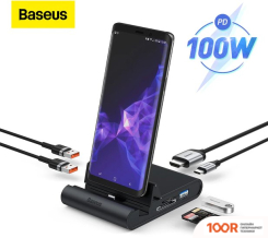 Хаб / Док-станция Baseus MATE DOCKING HUB DOCKING STATION WKMD000001 (7752)