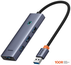 Хаб / Док-станция Baseus FLITE SERIES 4-PORT USB-C HUB B0005280A813-03 (7741)