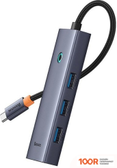 Хаб / Док-станция Baseus FLITE SERIES 4-PORT USB-C HUB B0005280A813-03 (7741)