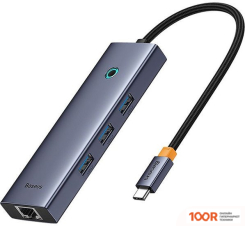 Хаб / Док-станция Baseus FLITE SERIES 4-PORT USB-C HUB B0005280A813-00 (7740)