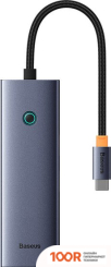 Хаб / Док-станция Baseus FLITE SERIES 4-PORT USB-C HUB B0005280A813-00 (7740)
