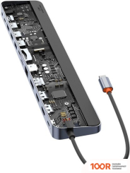 Хаб / Док-станция Baseus ELITEJOY GEN2 12-PORT TYPE-C HUB ADAPTER WKSX030213 (7737)