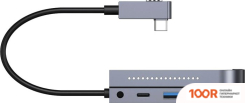 Хаб / Док-станция Baseus BEND ANGLE NO.7 TYPE-C HUB CAHUB-CWJ0G (7727)