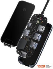 Хаб / Док-станция Baseus ACMEJOY 8-PORT TYPE-C HUB ADAPTER WKJZ010613 (7724)