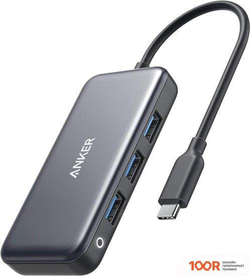 Хаб / Док-станция Anker PREMIUM 4-IN-1 USB C HUB ADAPTER (7701)