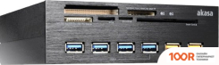 Хаб / Док-станция Akasa AK-HC-07BK (7699)