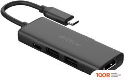 Хаб / Док-станция A4Tech DST-40C (7689)