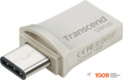 USB Flash Transcend JETFLASH 890S USB3.1 + TYPE-C 128GB (7665)