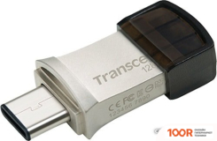 USB Flash Transcend JETFLASH 890S USB3.1 + TYPE-C 128GB (7665)