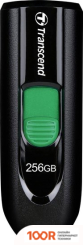 USB Flash Transcend JETFLASH 790C 256GB (ЧЕРНЫЙ/ЗЕЛЕНЫЙ) (7662)