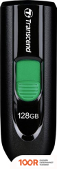 USB Flash Transcend JETFLASH 790C 128GB (ЧЕРНЫЙ/ЗЕЛЕНЫЙ) (7661)