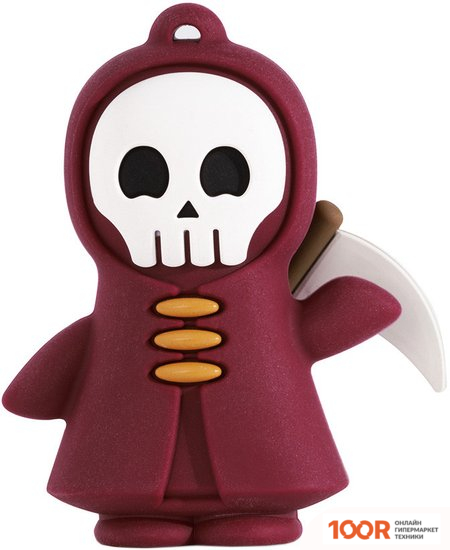 USB Flash SmartBuy WILD SERIES МРАЧНЫЙ ЖНЕЦ 32GB (БОРДОВЫЙ) (7641)