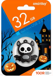 USB Flash SmartBuy WILD SERIES ЛЕТУЧАЯ МЫШЬ 32GB (ЧЕРНЫЙ) (7640)