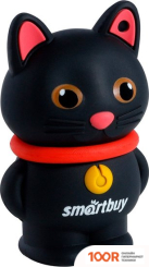 USB Flash SmartBuy WILD SERIES КОТЕНОК 64GB (ЧЕРНЫЙ) (7639)