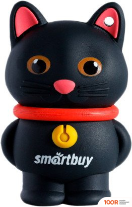 USB Flash SmartBuy WILD SERIES КОТЕНОК 64GB (ЧЕРНЫЙ) (7639)