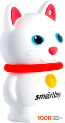 USB Flash SmartBuy WILD SERIES КОТЕНОК 64GB (БЕЛЫЙ) (7638)