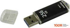 USB Flash SmartBuy V-CUT 256GB (ЧЕРНЫЙ) (7628)