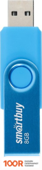 USB Flash SmartBuy TWIST 8GB (СИНИЙ) (7621)