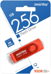 USB Flash SmartBuy TWIST 3.0 256GB (КРАСНЫЙ) (7603)