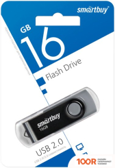 USB Flash SmartBuy TWIST 16GB (ЧЕРНЫЙ) (7600)
