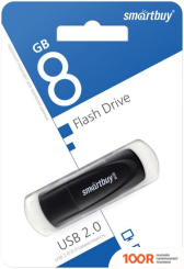 USB Flash SmartBuy SCOUT 8GB (ЧЕРНЫЙ) (7596)
