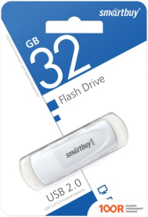 USB Flash SmartBuy SCOUT 32GB (БЕЛЫЙ) (7581)