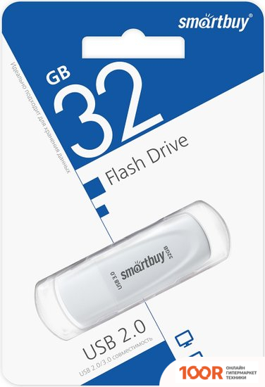 USB Flash SmartBuy SCOUT 3.0 32GB (БЕЛЫЙ) (7575)