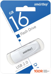 USB Flash SmartBuy SCOUT 16GB (БЕЛЫЙ) (7565)