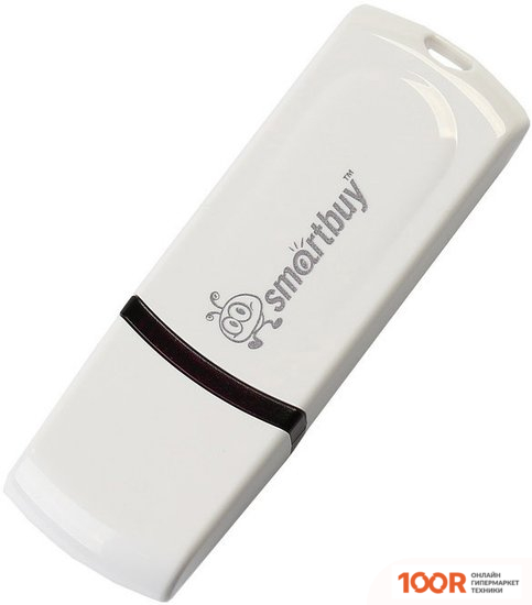 USB Flash SmartBuy PAEAN 64GB (БЕЛЫЙ) (7559)