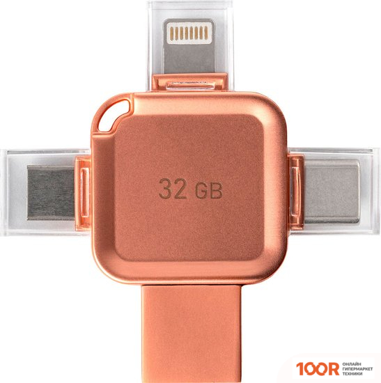 USB Flash SmartBuy MC15A METAL QUAD 32GB (7535)