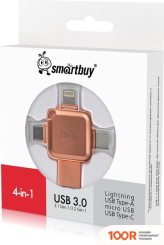 USB Flash SmartBuy MC15A METAL QUAD 256GB (7534)