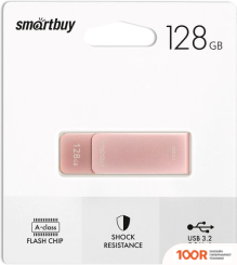 USB Flash SmartBuy M1 128GB (РОЗОВЫЙ) (7510)