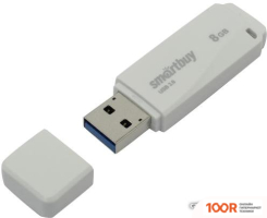 USB Flash SmartBuy LM05 8GB (БЕЛЫЙ) (7506)