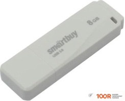 USB Flash SmartBuy LM05 8GB (БЕЛЫЙ) (7506)