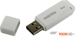 USB Flash SmartBuy LM05 4GB (БЕЛЫЙ) (7503)
