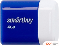 USB Flash SmartBuy LARA 4GB (СИНИЙ) (7496)