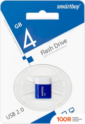 USB Flash SmartBuy LARA 4GB (СИНИЙ) (7496)