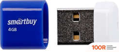 USB Flash SmartBuy LARA 4GB (СИНИЙ) (7496)