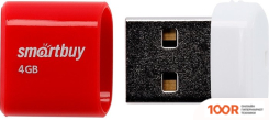 USB Flash SmartBuy LARA 4GB (КРАСНЫЙ) (7495)