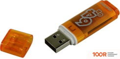USB Flash SmartBuy GLOSSY 64GB (ОРАНЖЕВЫЙ) (7488)