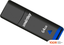 USB Flash SmartBuy EASY 64GB (ЧЕРНЫЙ) (7477)