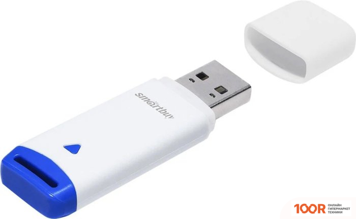 USB Flash SmartBuy EASY 4GB (БЕЛЫЙ) (7468)