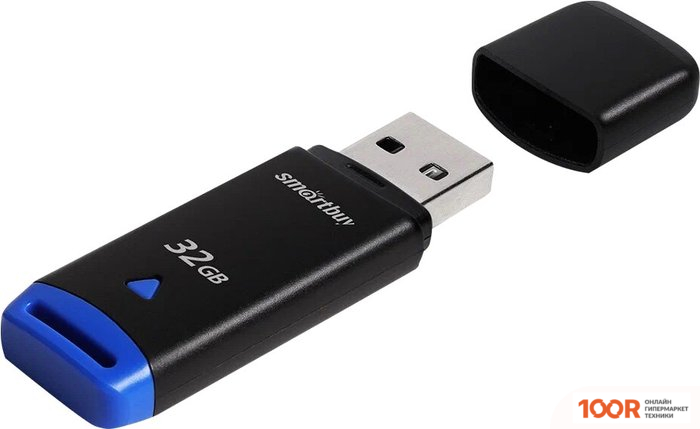 USB Flash SmartBuy EASY 32GB (ЧЕРНЫЙ) (7467)