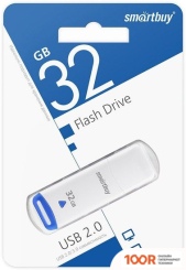 USB Flash SmartBuy EASY 32GB (БЕЛЫЙ) (7463)