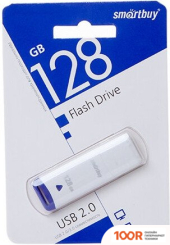 USB Flash SmartBuy EASY 128GB (БЕЛЫЙ) (7453)