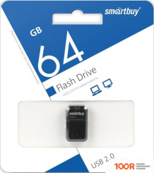 USB Flash SmartBuy ART USB 2.0 64GB (ЧЕРНЫЙ) (7404)